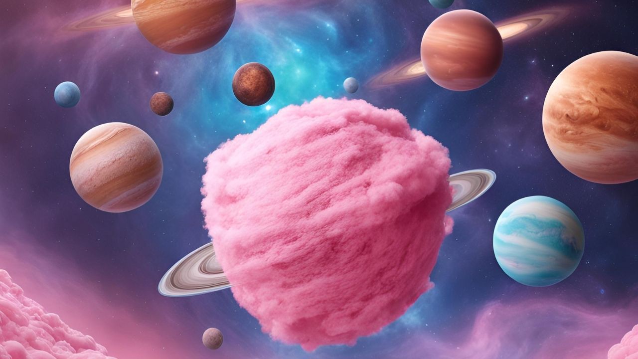 Evrenin en tatlı gezegeni bulundu! Pamuk şekere benziyor