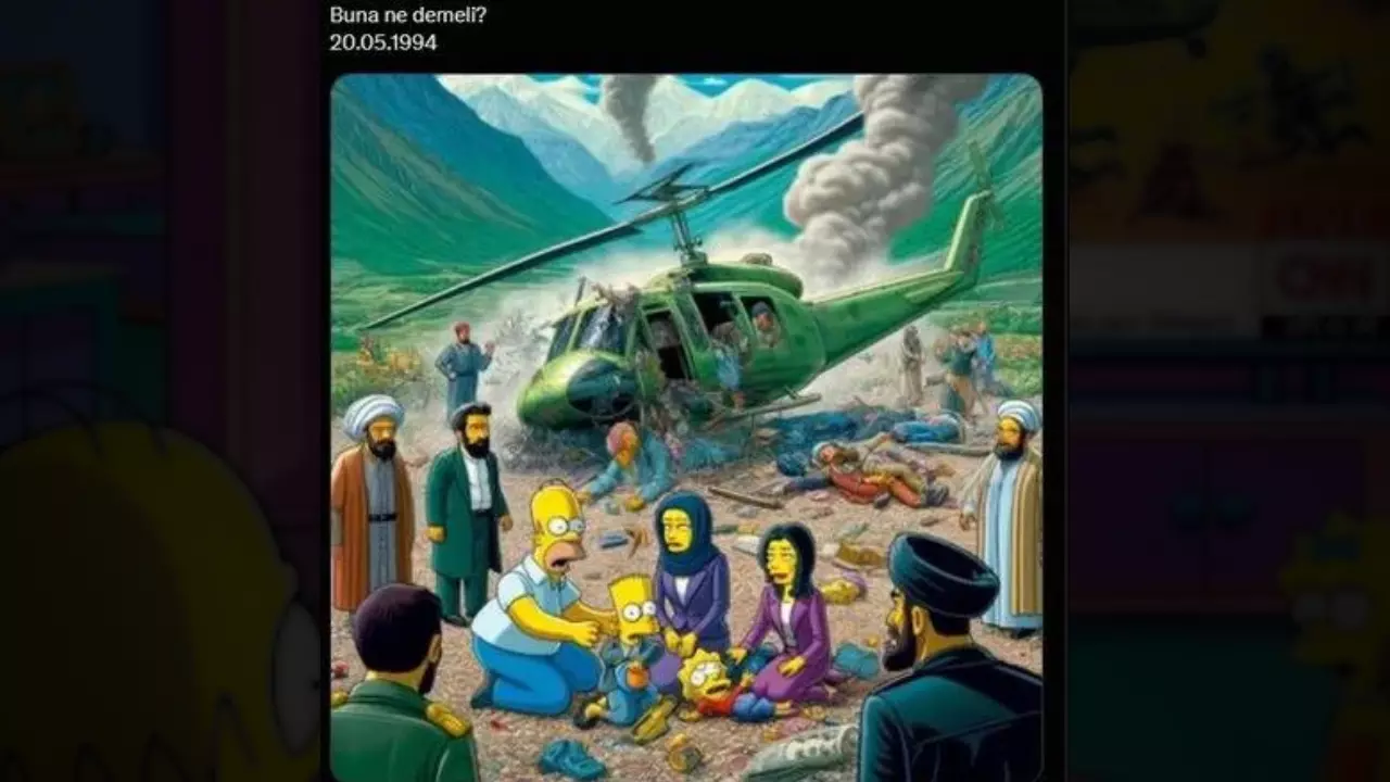 Simpsonlar İran Helikopter Kazasını Da Mı Bildi? İran Cumhurbaşkanı Ve Dışişleri Bakanının Hayatını Kaybettiği Kazaya Dair Yeni Iddialar!
