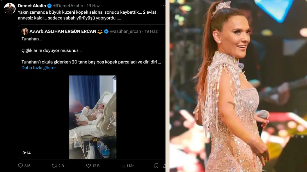 Demet Akalın Kuzeni Için ‘’köpek Saldırısında Kaybettik’’ Dedi, Canlı Yayında Iddianın Gerçek Olmadığı Ortaya çıktı