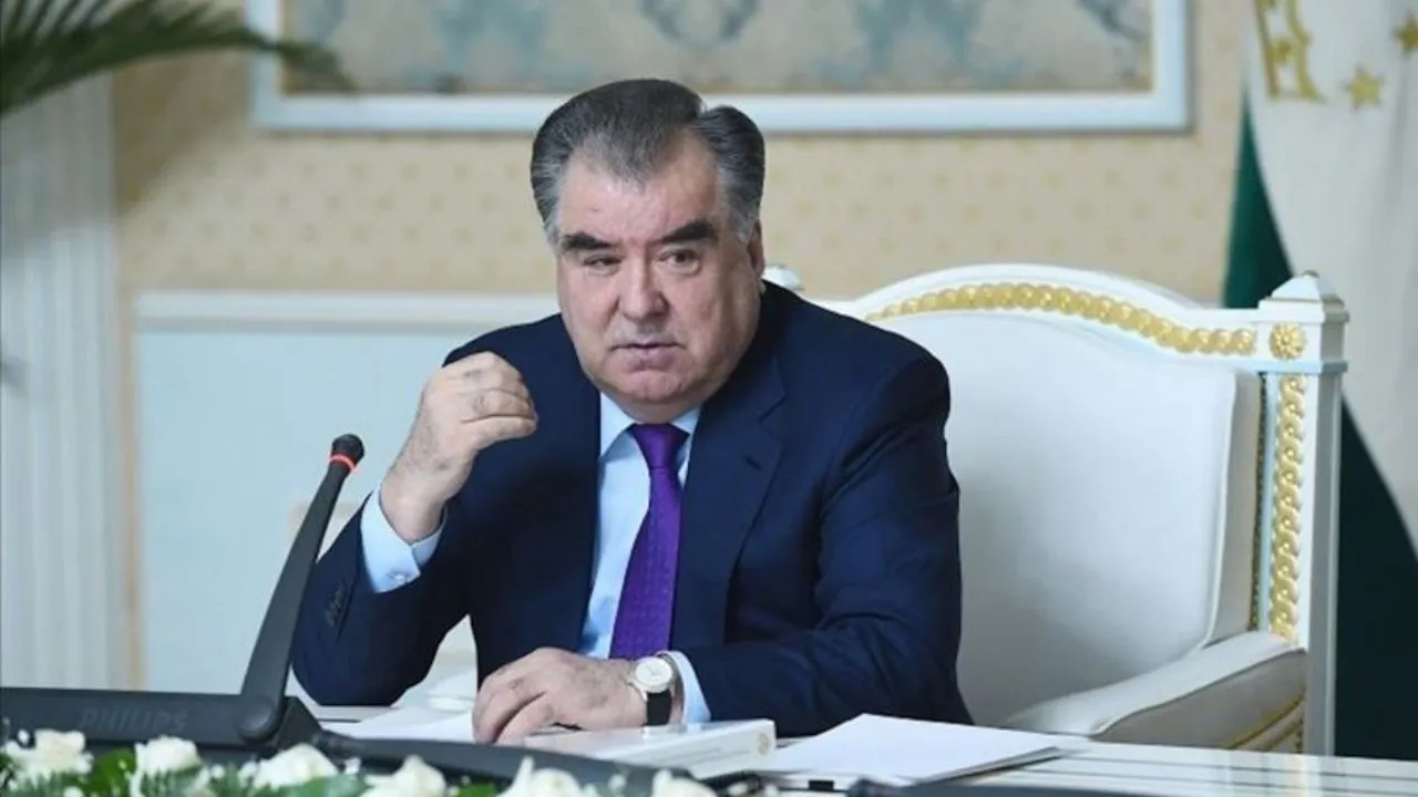 Tacikistan Başkanı İmamali Rahman 1994 Yılından Beri Görev yapıyor
