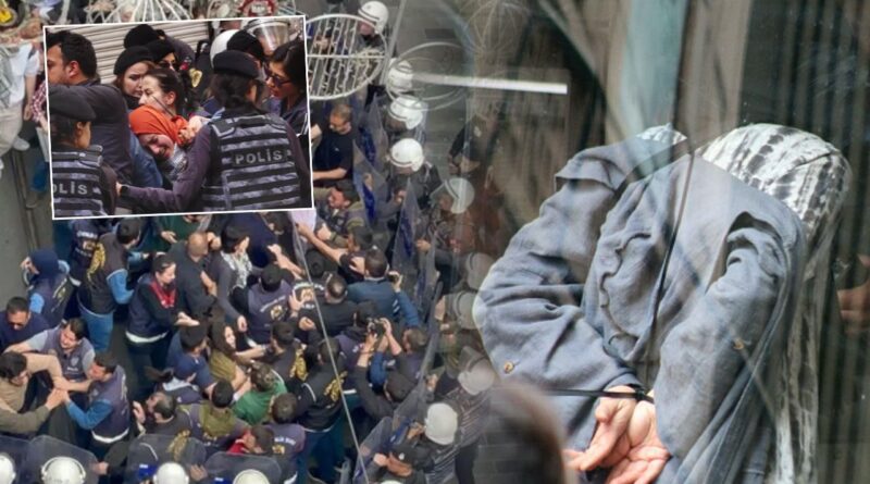 İstanbul'da İsrail protestosunda ters kelepçe! Bakan Yerlikaya 2 polisin açığa alındığını duyurdu 1