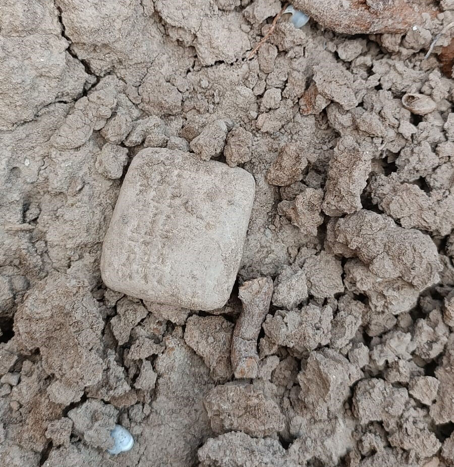 Binlerce yıllık tablet gün yüzüne çıktı! Hatay'da milattan önce 15'inci yüzyıla ait tablet bulundu - 3. Resim
