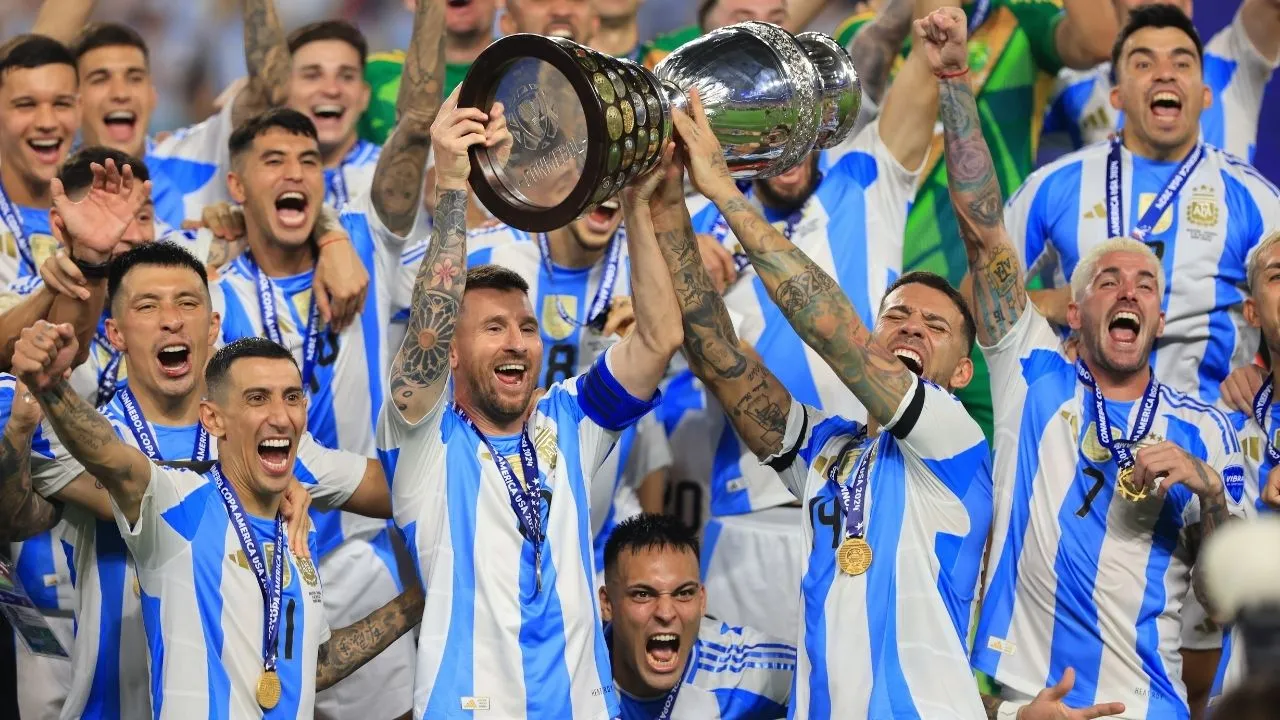 Copa America şampiyonu üst üste Ikinci Kez Arjantin oldu