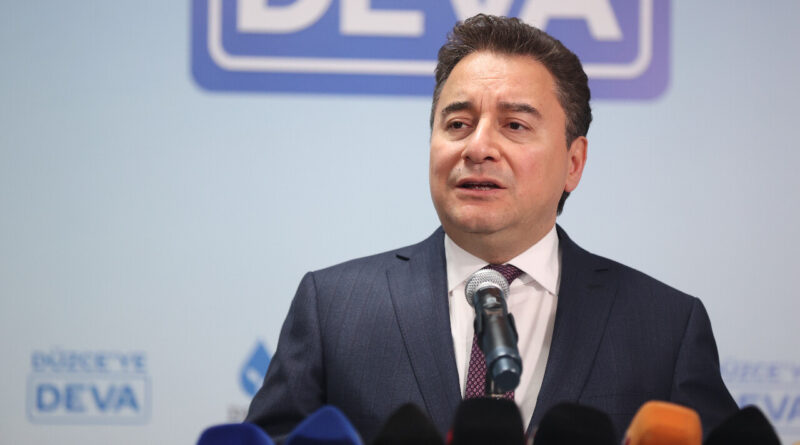 DEVA Partisi lideri Babacan: Yerel yönetim planımızı 2 yıl önce çıkardık 1