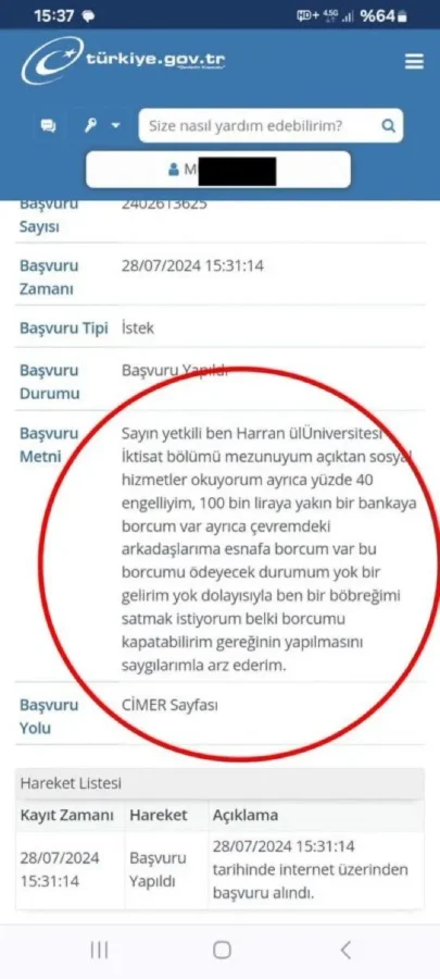 cimer böbrek satma var mı