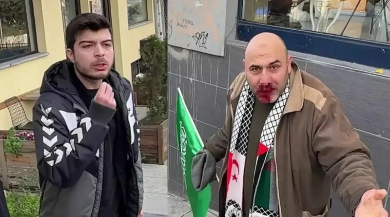 Kelime-i Tevhid bayrağı açan vatandaşa yumruk atan Ege Akersoy'a 2 bin lira para cezası verildi 1