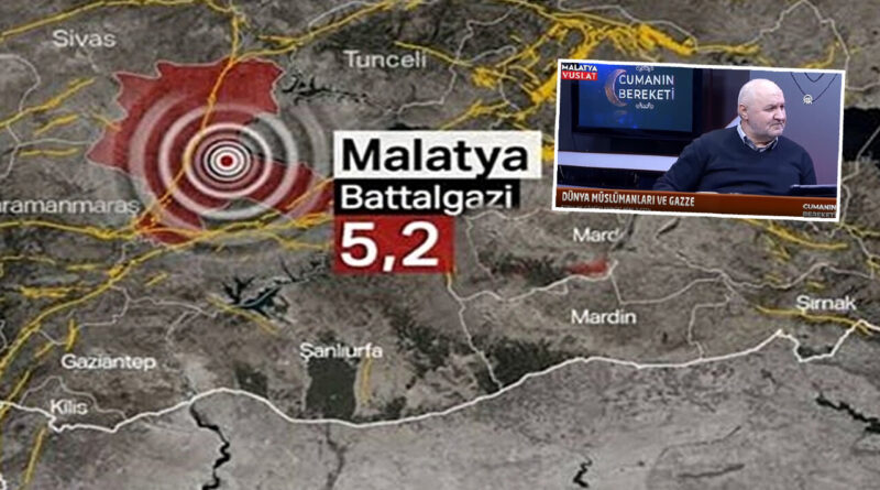 Malatya yine 5.2'yle sallandı! 2 ay arayla gerçekleşen depreme ikinci kez canlı yayında yakalandı 1