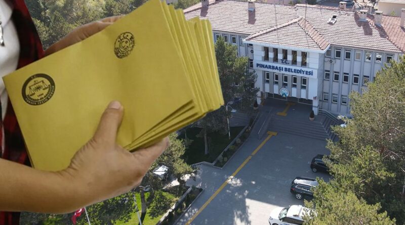 Pınarbaşı'nda seçimin yenilenmesine karar verilmişti! Belediyeyi 2 Haziran'a kadar vali yardımcısı yönetecek 1