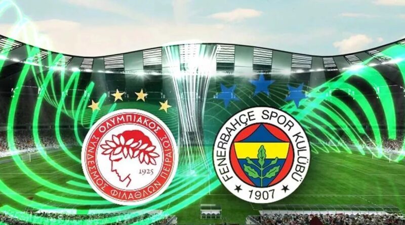 Fenerbahçe tur şansını İstanbul'a bıraktı! Olympiakos - Fenerbahçe maçı sona erdi: 3-2 1
