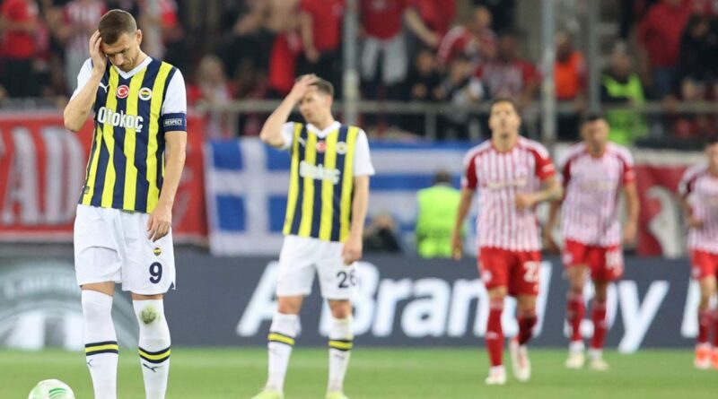 Kadıköy'e gel hele! Fenerbahçe deplasmanda Olimpiakos'a 3-2 mağlup oldu 1