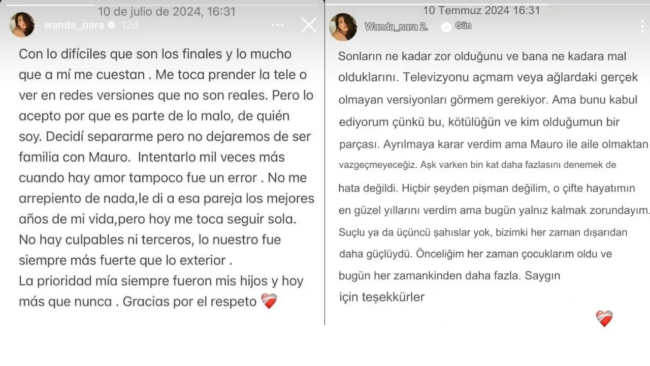 Wanda Nara’nın Mauro Icardi’ye Boşanma Davası Açtığı Iddia Edildi