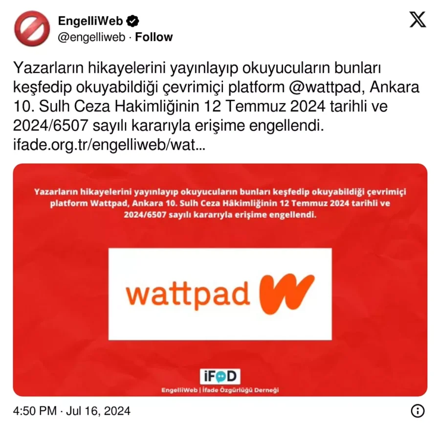 wattpad'e ne oldu