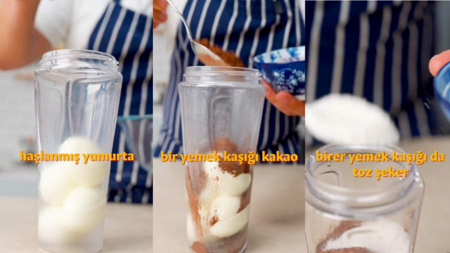 haşlanmış yumurtadan puding tarifi