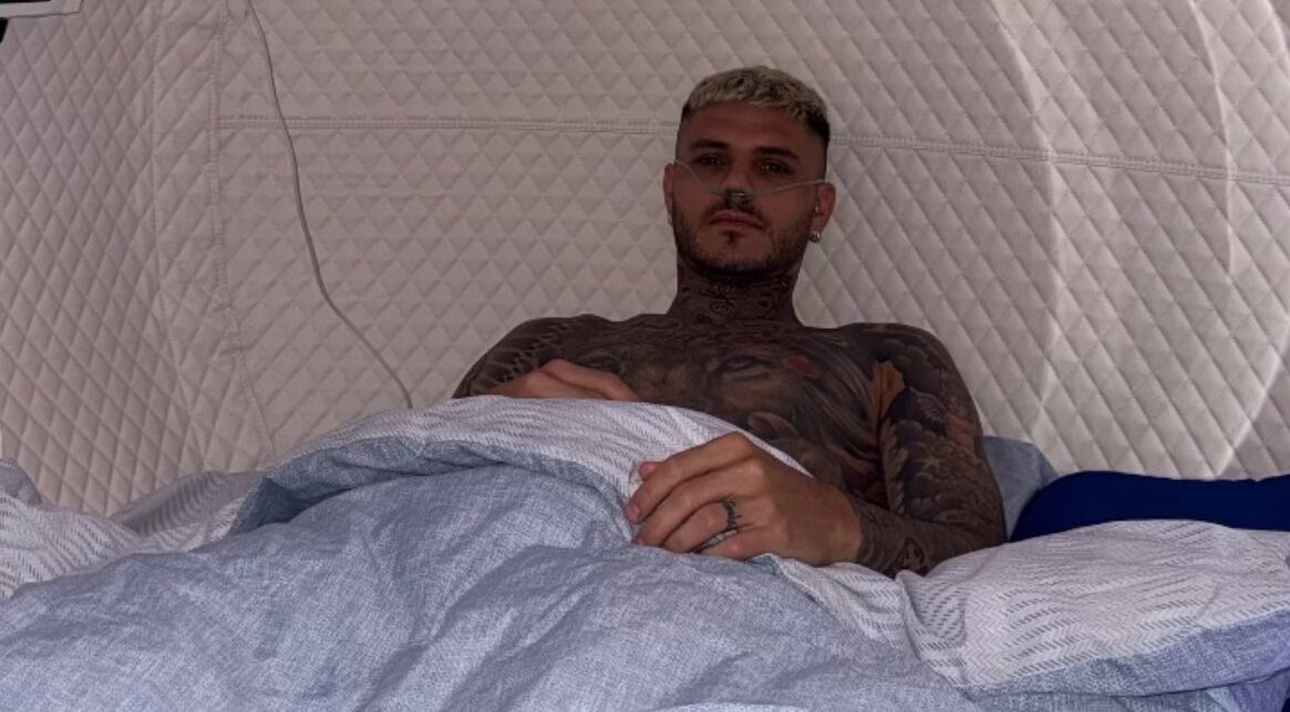 Mauro Icardi'nin sağlık durumu için hiperbarik oda kuruldu, hızlı düzelmesine yardımcı oluyor