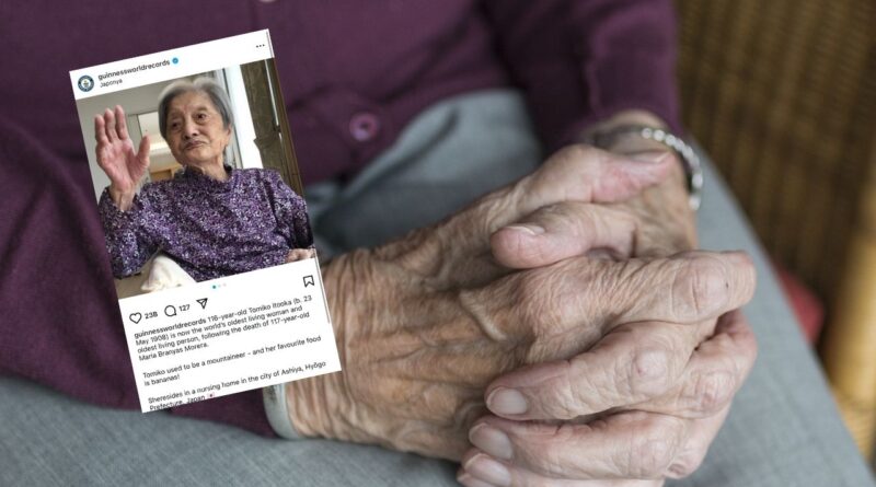 Dünyanın en yaşlı insanı Tomiko Itooka 116 yaşında 1