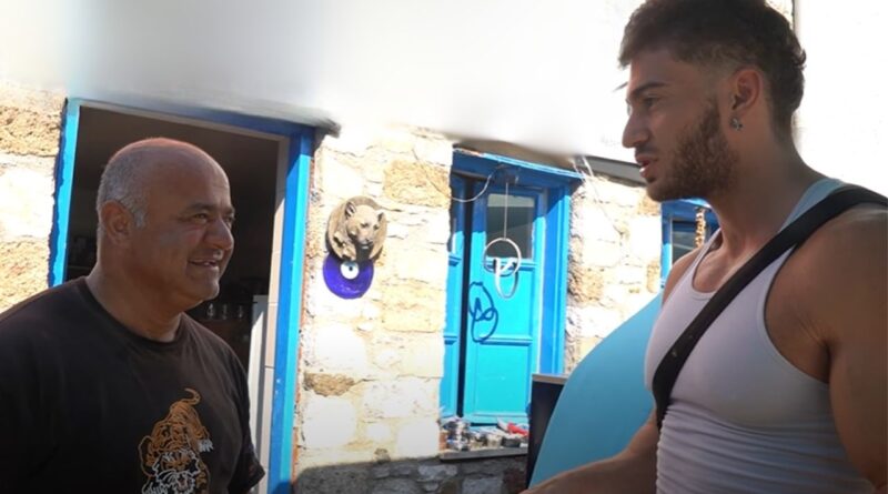 Testo Taylan'ın yeni videosundaki Ercan Türksoy 'kışın yüzen adam', Marmaris'ten içerikler paylaşıyor 9