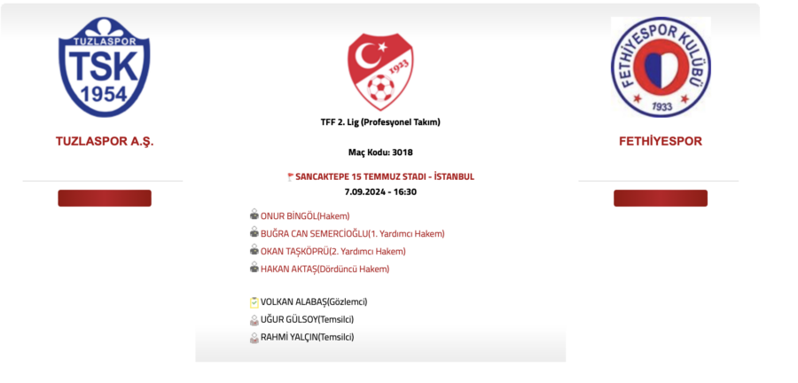 tuzlaspor fethiyespor maçı hangi kanalda canlı izle