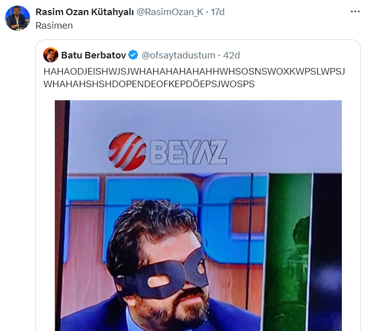 Rasim Ozan Kütahyalı Osimhen maske