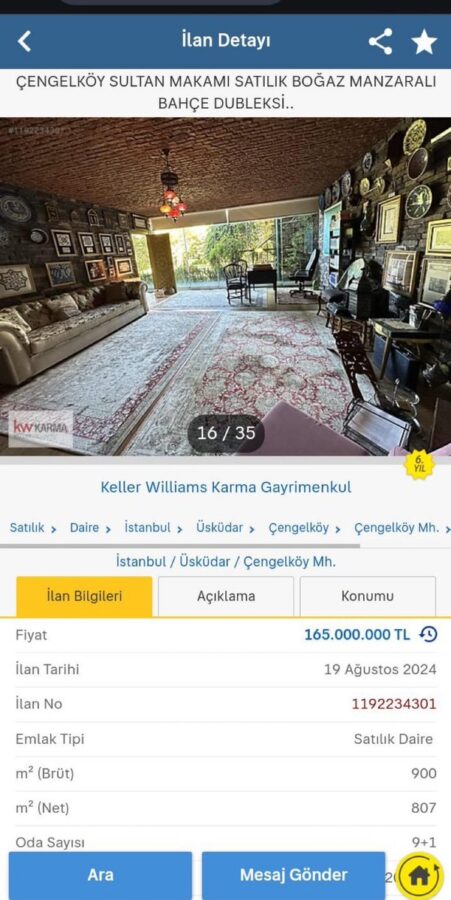 Nagehan Alçı yalısı