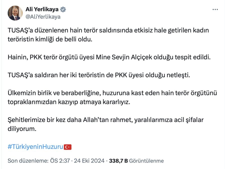 Mine Sevdin Alçiçek terörist HDP Hakkari eşbaşkan