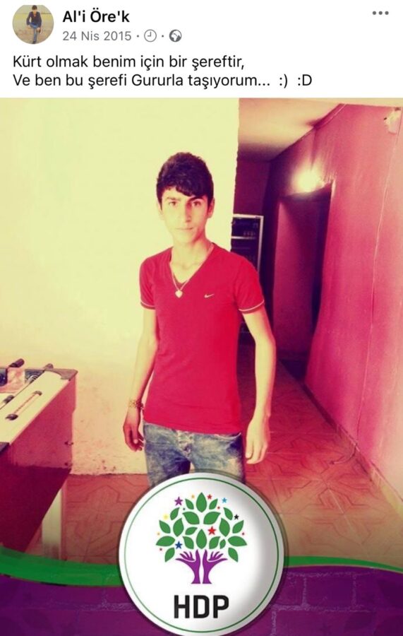 Rojger Ali Örek HDP