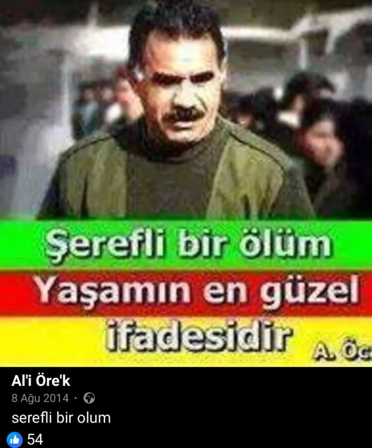 Rojger Ali Örek terörist