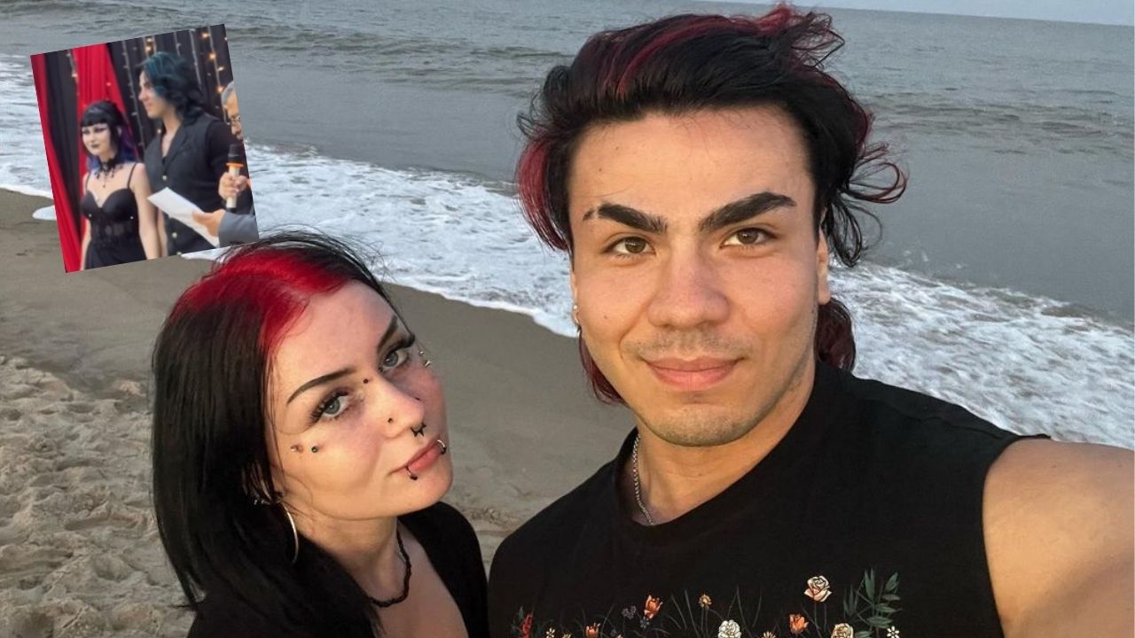 Amerikalı gotik gelin videosu izleyenleri şaşırttı