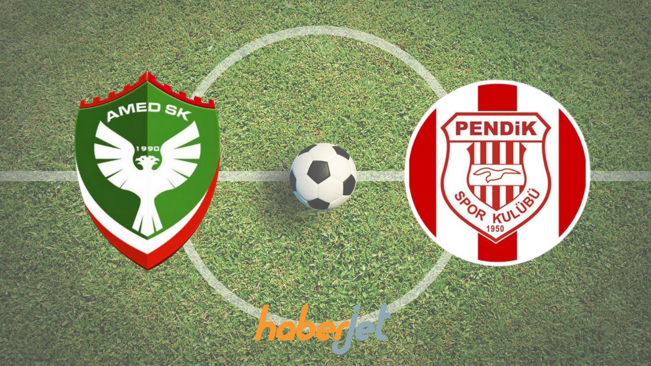 Amedspor Pendikspor hangi kanalda belli oldu