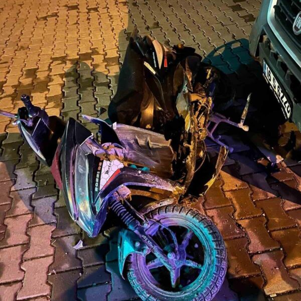 Ağır yaralanan motosiklet sürücüsü-2
