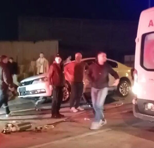 İnegöl'de meydana gelen kaza olayında yaralanan genç-1