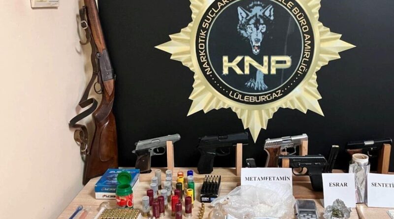 Kırklareli'nde Uyuşturucu Operasyonu 9 Şüpheli Gözaltına Alındı 1