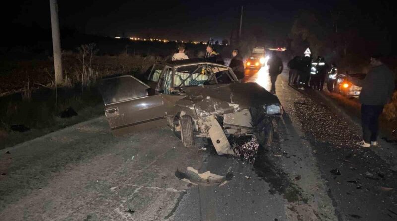 Tekirdağ'ın Ergene ilçesinde zincirleme kaza 5 kişi yaralandı 1