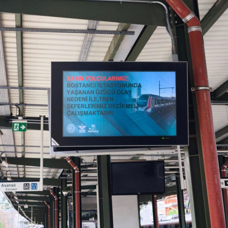 Marmaray bostancı intihar son dakika