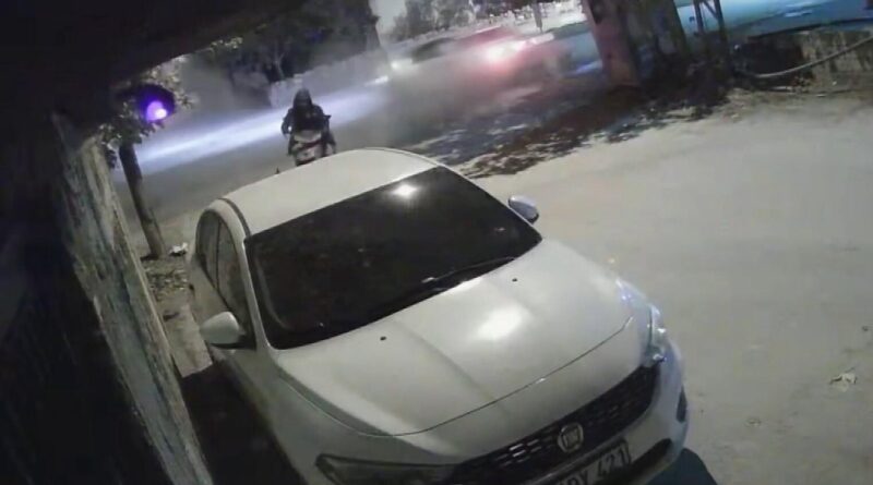 Adıyaman Merkez Kayalık'ta Motosikletçinin Kıl Payı Kurtuluşu 1