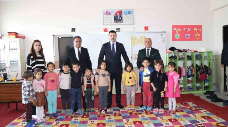 Ağrı Diyadin Kaymakamı Mustafa Karali Okul Ziyaretlerine Devam Ediyor 1