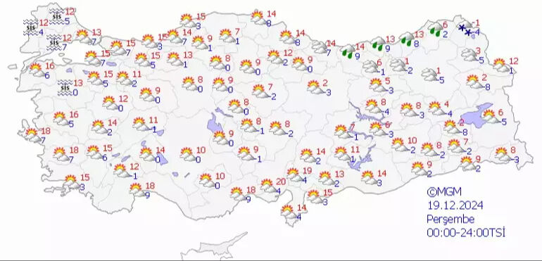 Ardahan hava durumu 19 Aralık 2024