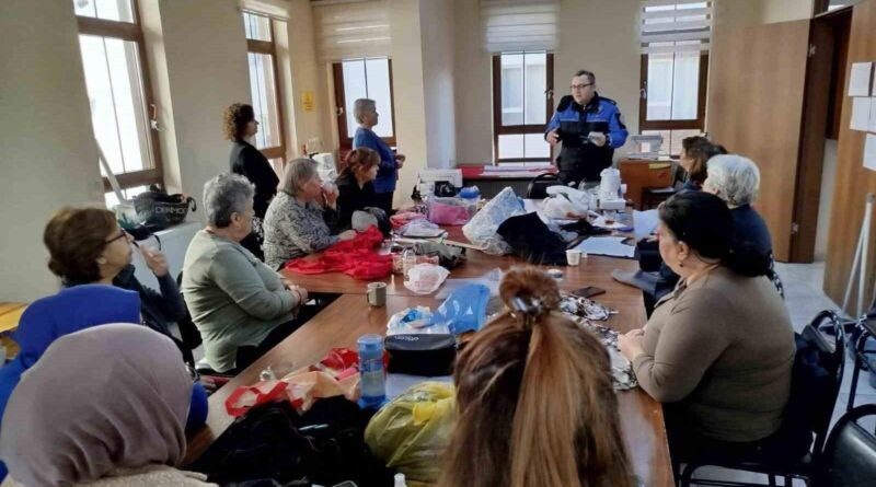Eskişehir'de Polisler 812 Vatandaşı Hırsızlık ve Dolandırıcılığa Karşı Bilgilendirdi 1