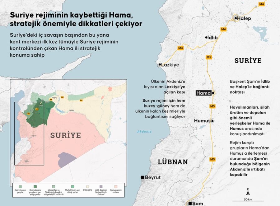 Suriye haritası son durum