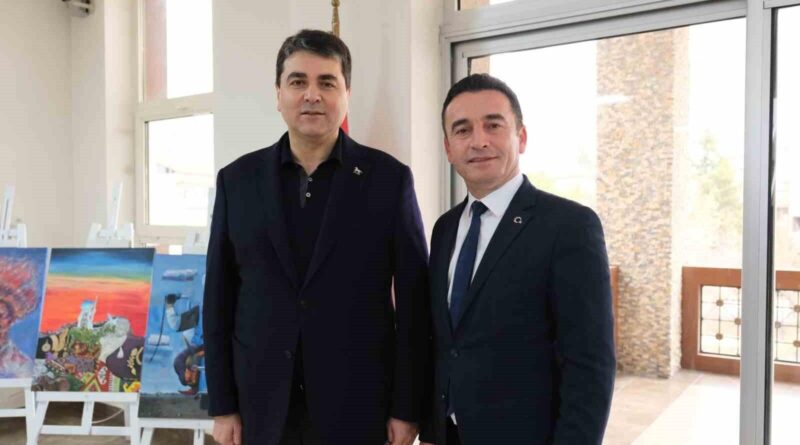 Gültekin Uysal, Sivrihisar Belediye Başkanı Habil Dökmeci'yi Ziyaret Etti 1
