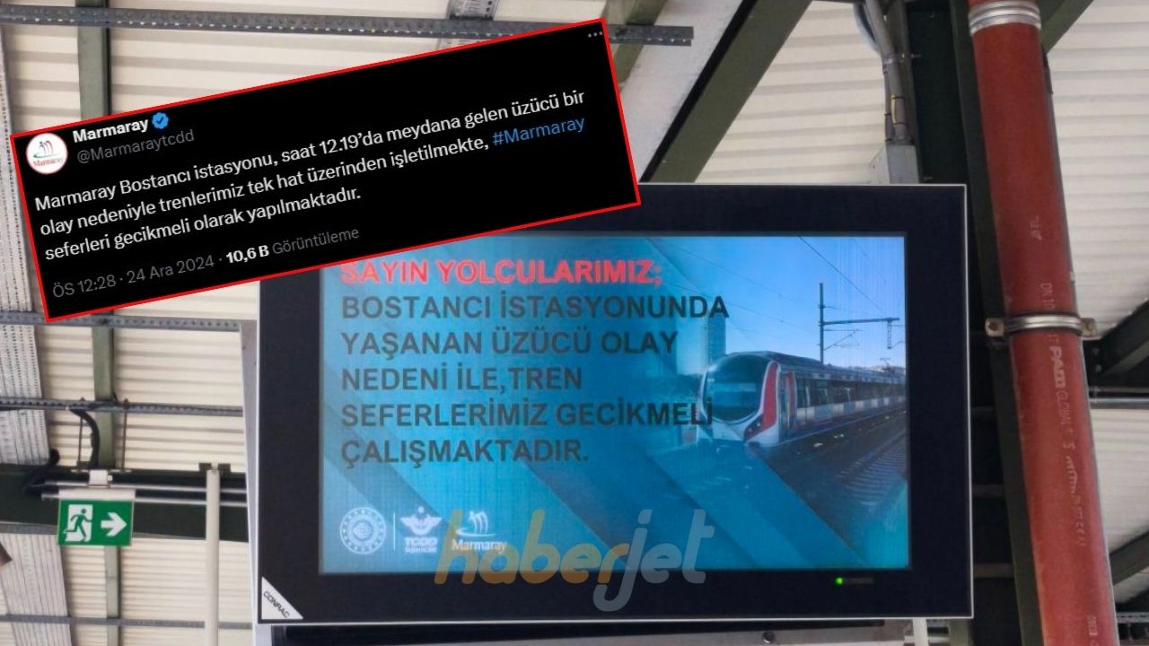 Marmaray intiharı son dakika 2024! Seferler ne zaman düzelecek?