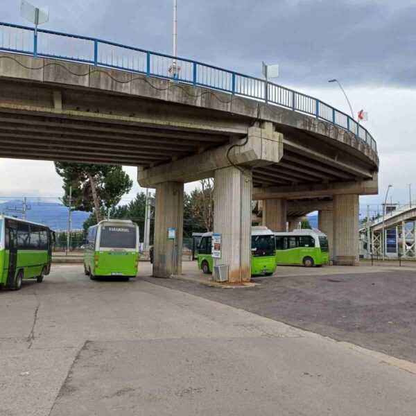 İzmit Batı Terminali'nde genişletilmiş durak alanı-1