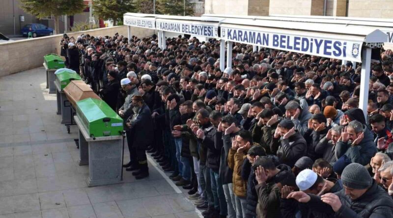 Karaman'da BBP İlçe Başkanı Süleyman Acaruygun cenaze töreni gerçekleşti 1
