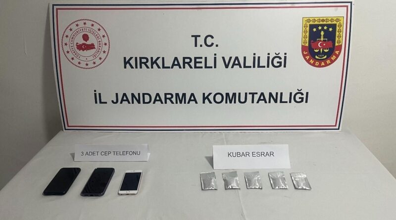 Kırklareli'de Jandarma Operasyonunda 5 Şüpheli Gözaltına Alınarak Adliye Sevk Edildi 1