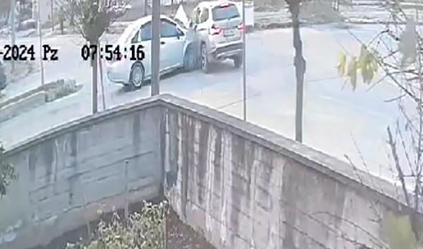 Samsun İlkadım'da 23 Nisan Caddesi'nde Saat 07:55'te Merve Macit Akın'ın Yaralandığı Trafik Kazası 1