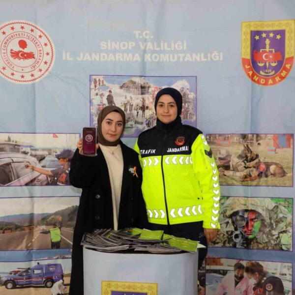 Sinop İl Jandarma Komutanlığı'nın Kadına Yönelik Şiddete Karşı Bilgilendirme Etkinliği-2