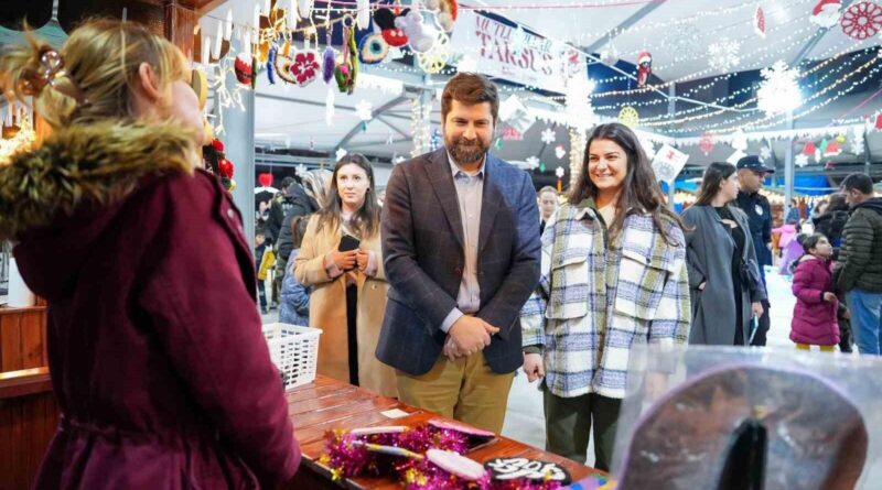 Tarsus'ta 2025 Yılbaşı Pazarı Başladı 1