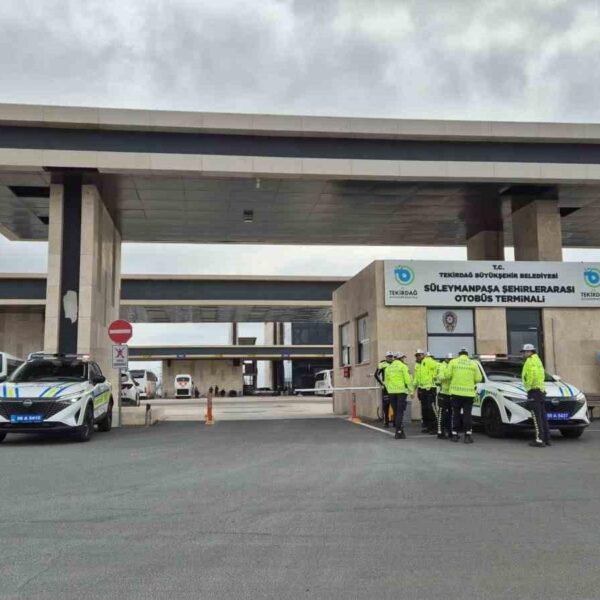 Tekirdağ'da kış lastiği denetimi-6