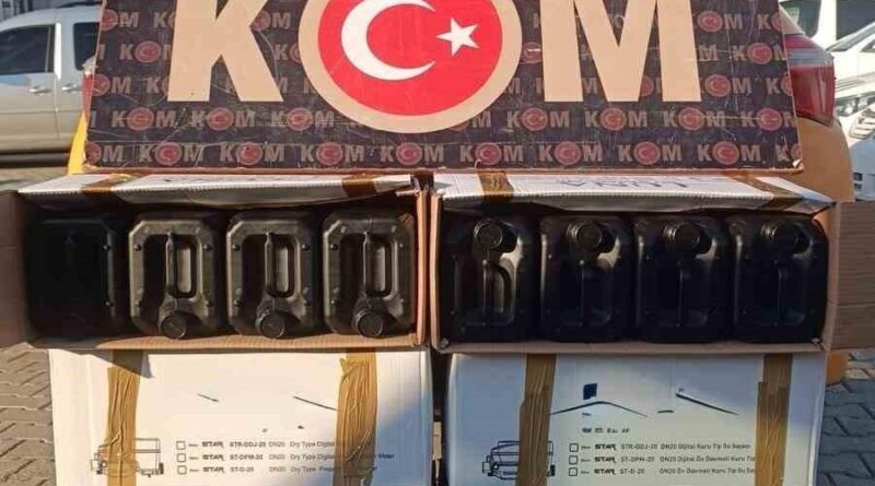Aydın'da 130 Litre Etil Alkol Ele geçirildi 1
