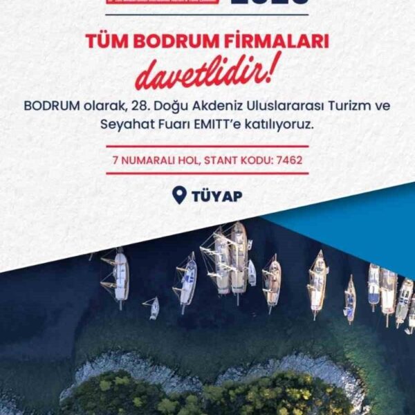 Bodrum'un EMITT Fuarı'ndaki stantı-1