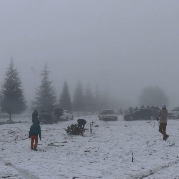 Buldan Yayla Gölü'nde kar yağışı sonrası-5